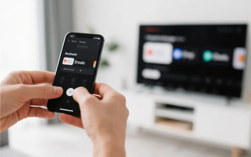 观看前准备示意图